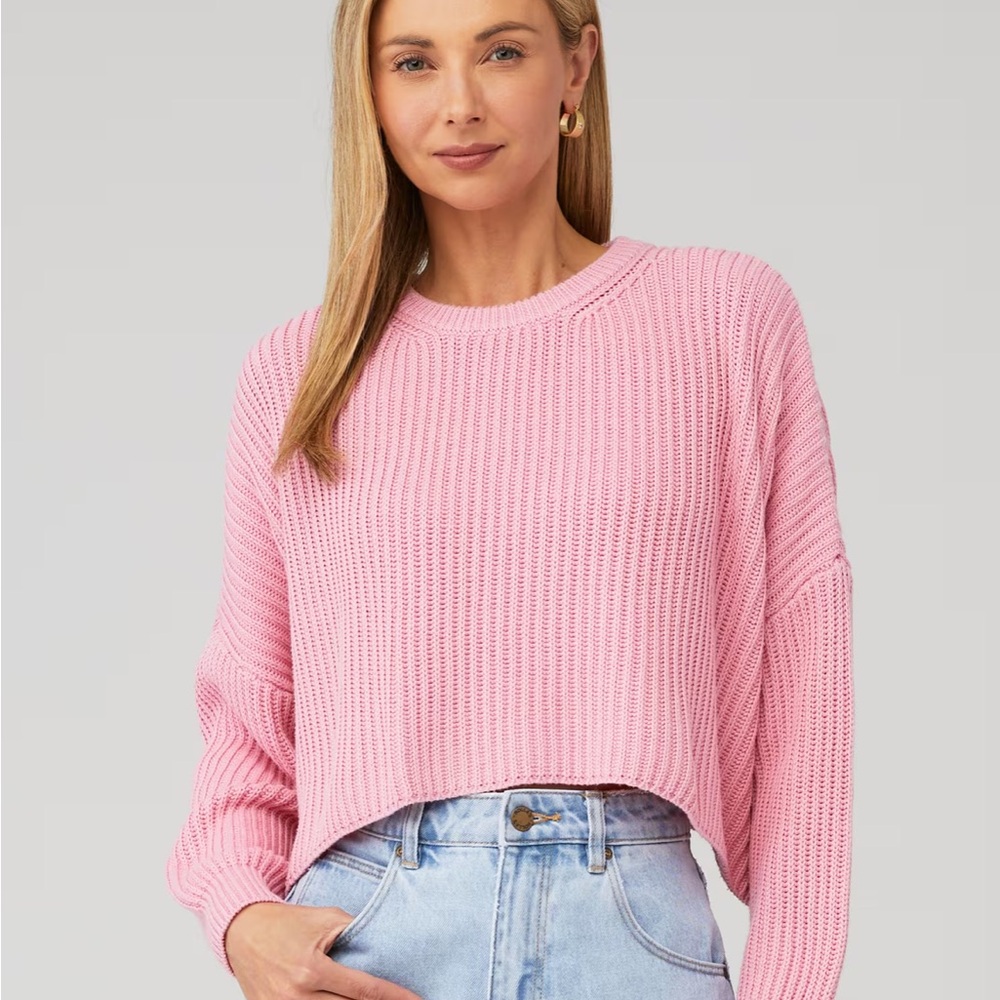 Pink Knit Sweater